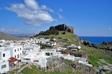 BEST OF LINDOS & RHODES - PRIVATE TOUR - SHORE EXCURSION - HALF DAY - 4 People