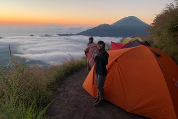 Mount Batur Camping Tour with Sunset and Sunrise Experience