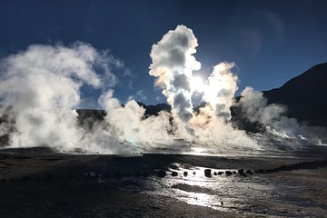 Small-Group Tour to Tatio Geysers Machuca Village & Rio Putana wetlands 