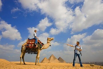 Private Day tour to Giza pyramids with camel ride 
