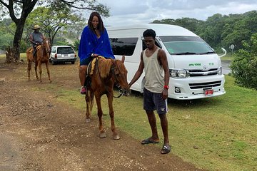 Montego Bay to Horse Back Riding, River Tubing, Blue Hole Falls