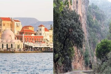 Chania town, mountains and restaurant Private Tour (group of 6)