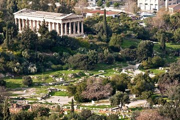 Private: Walking Tour Ancient Agora-Athens Central Market & Food Tour