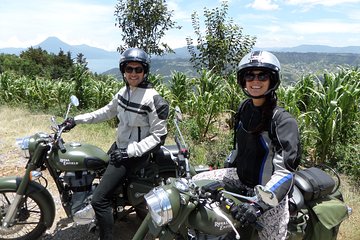 Overnight Tour to Lake Atitlán on a Classic Motorcycle