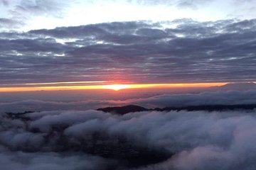 Sunrise treeking mount batur