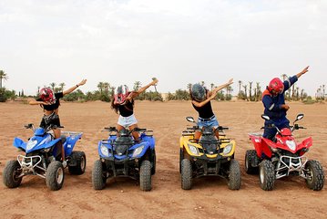 Marrakech: Half-Day Desert Quad & camel Tour