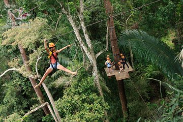 Phuket Hanuman World Zipline Tickets - 32 Platforms