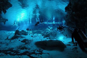 Dos Ojos Cenote Cavern Dive- The Barbie Line and The Bat Cave