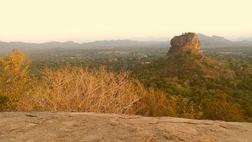 Golden beach Negombo to lion rock sigiriya hiking 