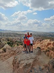 Hiking tour in Cappadocia Red and Rose valley