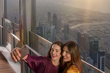 Burj Khalifa: At the Top Entrance with Lunch or Dinner at Rooftop, The Burj Club