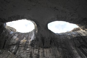 The Eyes of God natural wonder Saeva Dupka cave and Glozhene Monastery day trip from Sofia