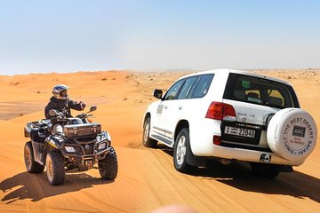 Dubai Dune Bashing, Self-Ride 60min ATV Quad, Camel Ride & Dinner