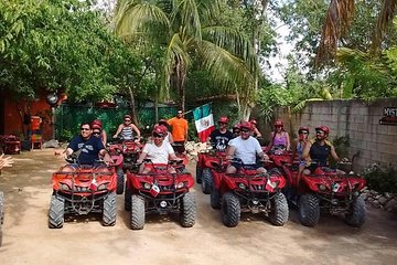 ATV Cenote & Ziplines Activities from Riviera Maya
