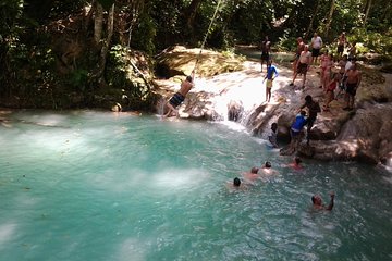 Blue Hole Adventure with Horseback Riding from Montego Bay