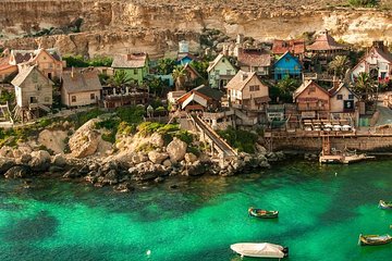 Malta Private Minivan Tour: Popeye village/Mdina/Valletta & Many More 