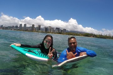 Bodyboarding Semi-Private Lesson (Waikiki Courtesy Shuttle)