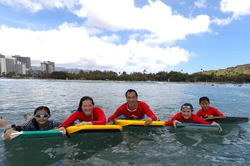 Bodyboarding Family Lesson (Waikiki Courtesy Shuttle)