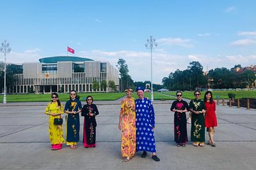 Ao dai Vietnam photograph tour with private car 