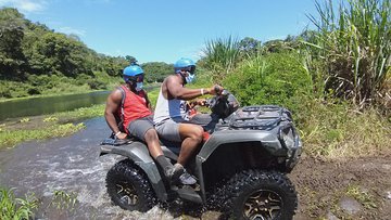 Floating, ATV and Zip Lining Combo Tour