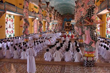 Cao Dai Temple and Cu Chi Tunnel Tour - Private