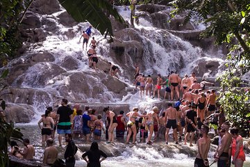 Blue Hole & Dunn's River Falls with Lunch from Falmouth and Montego Bay