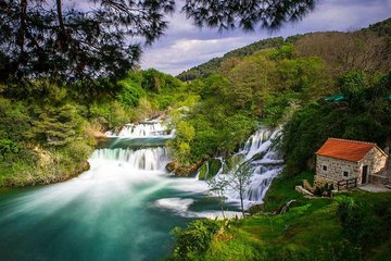 Krka Waterfalls and Trogir Tour from Omiš