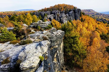 Terezin Camp & Bohemian Switzerland: TOP-RATED Small Group Tour from Prague