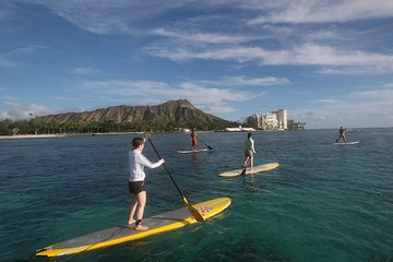 Stand Up Paddle Exclusive Group Lesson (Waikiki Courtesy Shuttle)