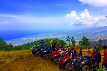 Bali ATV Quad Bike with Waterfall & Batur Sunrise Trekking 