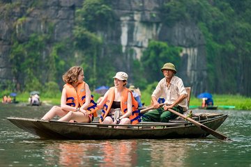 Luxury Ninh Binh Trang An Hoa Lu, Thai Vi temple, Bike, boat