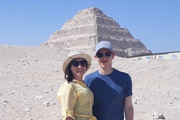 Best Giza Saqqara and Memphis Guided Day Tour from Cairo