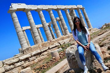 Cape Sounion/ Poseidon Temple - Lavrion. Private tour (8 hours) Sunset, Swim