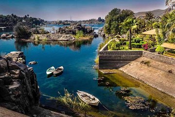 Aswan Botanical garden with Felucca ride 