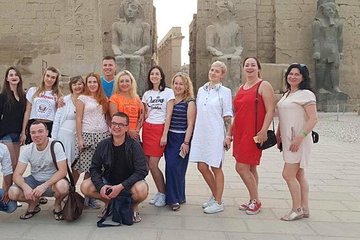  Luxor private guided Day Tour by plane from Sharm El Sheikh.special day