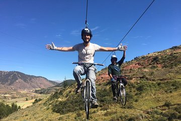 Cusco: Extreme Sky Bike and Rappelling Adventure