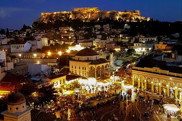 Private Sightseeing in Athens By Night
