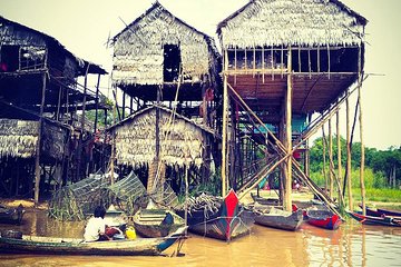 Kompong Khleang Floating Village & Stilt Houses