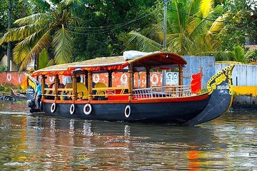 From Cochin Port: Backwaters by Shikara (Covered Canoe Boat) & Chinese Nets