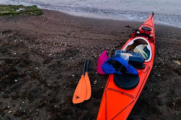 Napoli kayaking along Posillipo hills 