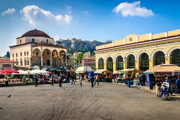 Private 3-hour Walking Tour of Plaka and Monastiraki with official tour guide