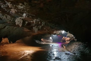 Thien Ha galaxy cave- Thung Nang sampan trip with biking full day