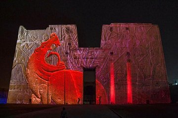 Sound And Light Show At Philae Temple