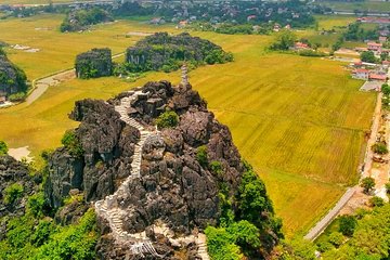 Best seller: Hoa Lu - Tam Coc - Mua Cave - Limousine & biking