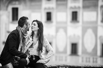 Engagement photo service in San Miniato, immortalize your marriage proposal!