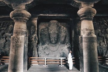 Private Elephanta Tour with Mumbai Sightseeing Including AC vehicle