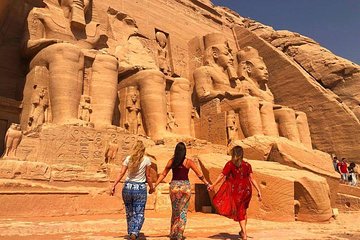 2 days 1 night Luxor and Aswan and Abu simple with Round flight from Cairo