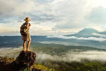 Private Tour: Full-Day Mount Batur Volcano Sunrise Trek with Natural Hot Springs