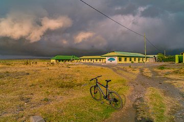 Rent a bike on the border of Arusha National Park