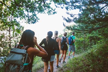 Mindful hike and visit to the local mineral bath